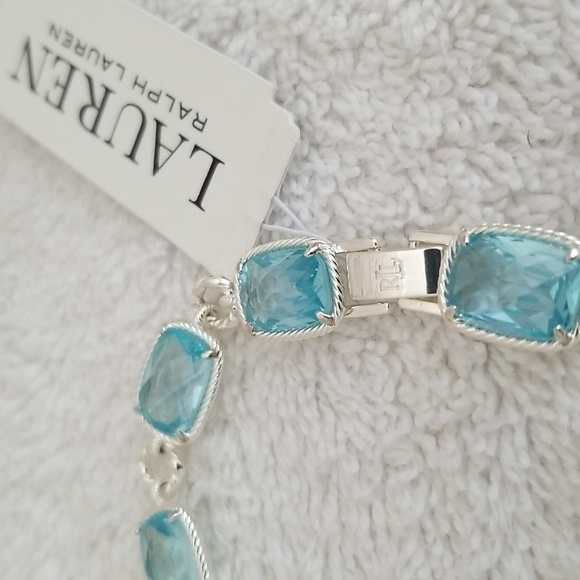 New Ralph Lauren Rope Stone Bracelet - Picture 2 of 8